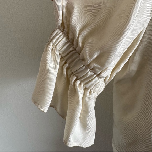 Cinq a Sept Holly Puff Sleeve Utility Jacket size Small - Picture 6 of 12